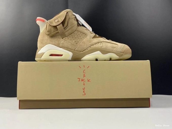 Bmlin Shoes Khaki DH0690-200 Air Retro Jordan Scott British Travis 6 0712